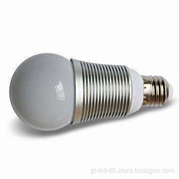 E27 LED Bulb with 85 to 260V AC Input Voltage and 47 to 63Hz Frequency Range
